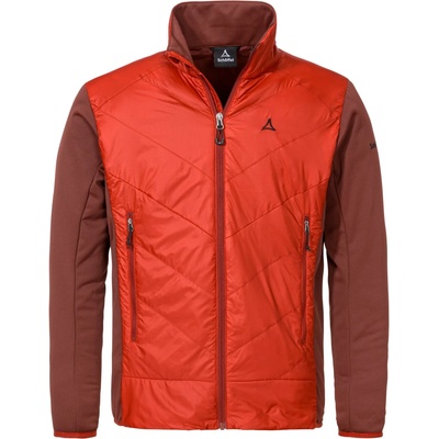Schöffel Мъжко синтетично яке Schöffel Hybrid Jacket Cascata Synthetic jacket - Dark Crabapple - размер 56 (EU) (004-6071-0515)