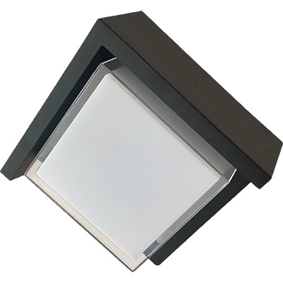 ELMARK Grf341 led АПЛИК 10w 4000k ip44 ЧЕРЕН (96grf341/bl)