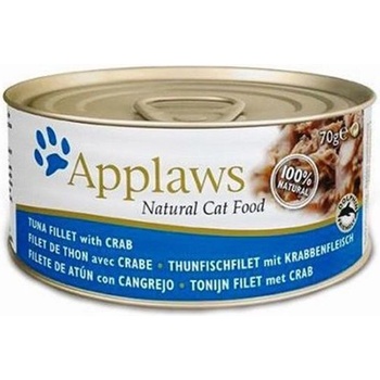 Applaws Cat tuniak a krab 70 g