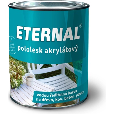 Eternal Pololesk akrylátový 0,7 kg bílá