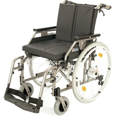 Invalidní vozík s brzdami 318-23 šířka sedu 46 cm
