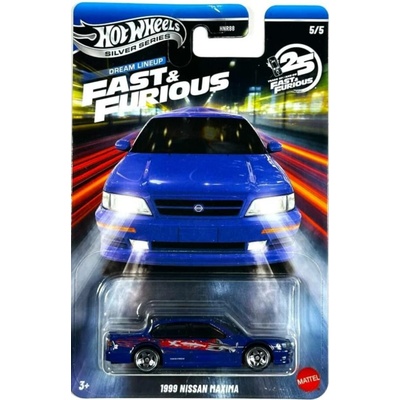 Mattel Hot Wheels Silver Series Fast & Furious 1999 Nissan Maxima