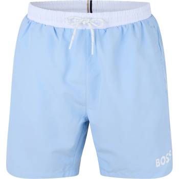 Image 1 of HUGO BOSS Бански гащета Boss Men's Starfish Breathable Mesh Swim Shorts - LtBlue 451