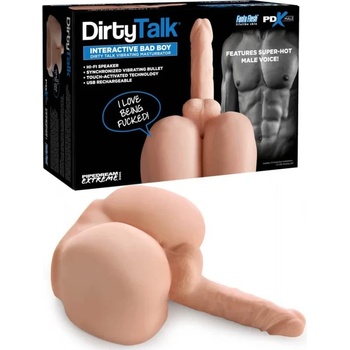 Мастурбатор с пенис, говорещ и вибриращ - Bad Boy Masturbator (PIPERD0534)