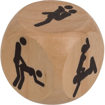 Out of the Blue Games Kamasutra Wooden Dice 3cm