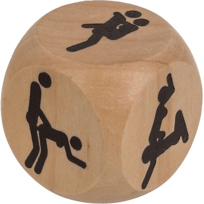 Out of the Blue Games Kamasutra Wooden Dice 3cm