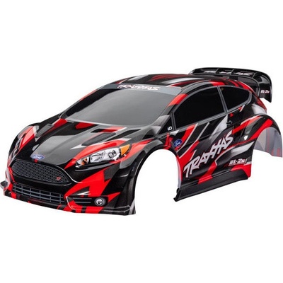Traxxas 1:10 Ford Fiesta 2BL 4WD: Karoserie červená