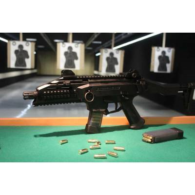 Střelnice Walzel Střelba ze SCORPION EVO3