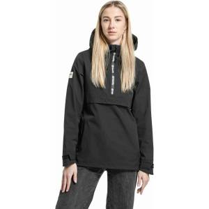 Meatfly дамско streetwear яке Kalle Black / Black Logo Meatfly | Cheren | ЖЕНИ | XS