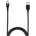 Tellur USB кабел - Micro USB магнитен конектор, 1м, черен (TLL155383)
