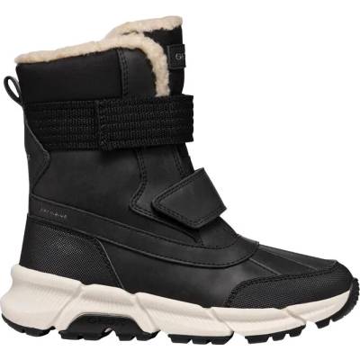 Geox J FLEXYPER PLUS BOY Čierna Biela