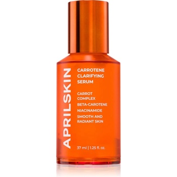 APRILSKIN Carrotene Clarifying Serum изравняващ серум за подобряване качеството на кожата с бета каротин 37ml
