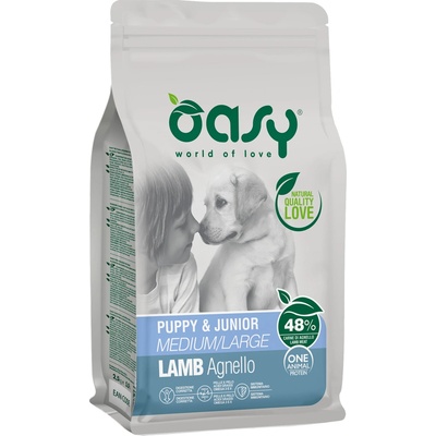 Oasy One Protein Lamb Junior M/L 2,5 kg