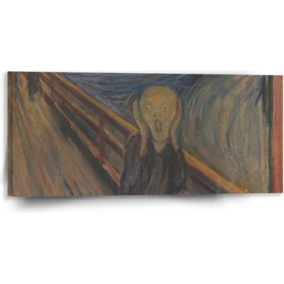 Sablio Obraz Výkřik - Edvard Munch - 110x50 cm