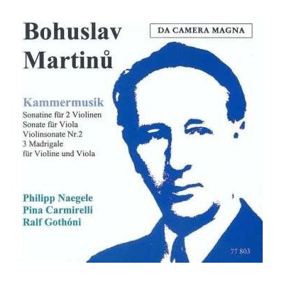 Bohuslav Martinů - Kammermusik CD