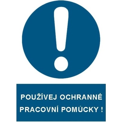 EPRO ŠTÍTEK 3799 POUŽ.OCHR.PRAC. A4, F