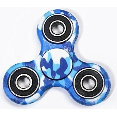 FIDGET SPINNER ANTISTRESOVÁ HRAČKA Army modrá