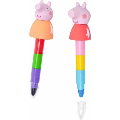 Hasbro stohovatelné voskovky Prasátko Peppa 1 ks – Sleviste.cz