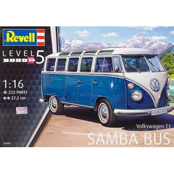 Revell VW Typ 2 T1 Samba Bus 07009 1:16