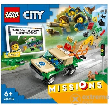 LEGO® City 60353 Záchranné misie v divočine