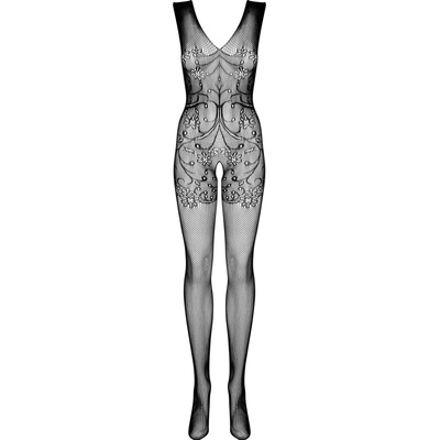 Obsessive Nádherné body F234 bodystocking - černá