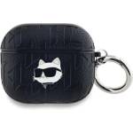 Karl Lagerfeld Кейс Karl Lagerfeld Monogram Choupette Head за AirPods 3, черен (3666339283612)