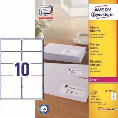 Avery Zweckform 100 listů A4 L7173-100