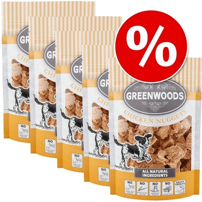 Greenwoods Nuggets Kachní 5 x 100 g