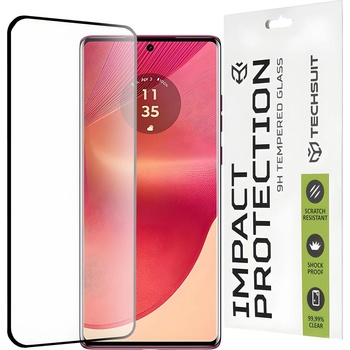 Techsuit защитно пълно покриващо стъкло 111D за Motorola Edge 50 Fusion - Черен KP33097 (33097)