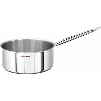 G.Gastro Hrnec s rukojetí Nerezová ocel AISI 304 5 l 24 cm Výška: 10,5 cm 256x484x105 mm D9800670