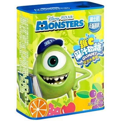 Qi Disney Monsters Mike Mixed Fruit Vitamin C Gummy 106 g – Hledejceny.cz