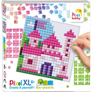 Pixelhobby Мозайка с пиксели XL, Pixelhobby, 23x23 пиксела - Замък (41057-Castle)