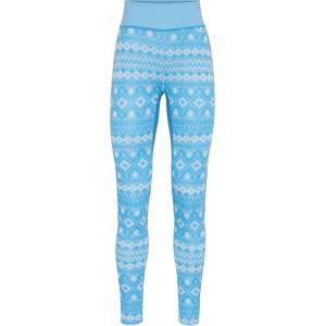 Kari Traa Дамско мериносово термобельо Kari Traa Women's Malia Pants Merino base layer - Ocean (115-2344-0813)