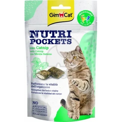Gimborn GimCat Nutri Pockets коча билка 60 г