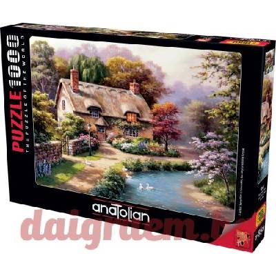 Anatolian Пъзел anatolian 1047 - 1000 части - Селска къща с патици (p1047)