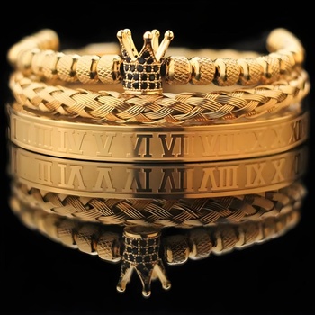 HARAHU Гривни ja-34399 - Златна / Черна kp34399 (ja-34399)