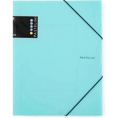 Karton P+P A4 PP 3 chlopne Pastelini zelená