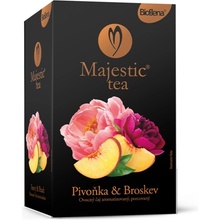 Biogena Majestic Tea Ovocný čaj Broskyňa & Pivonka 20 x 2,5 g