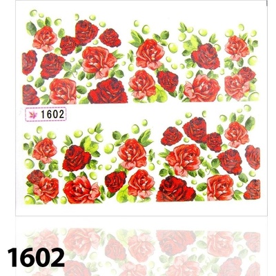 Vodolepky na nechty ruže 1602