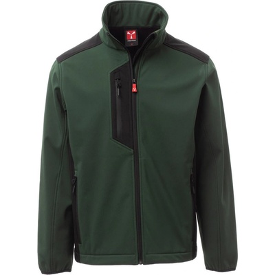 Payper GALWAY softshellová bunda Forest green Black