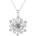 Silenti Jewelry Сребърно колие "Цвете