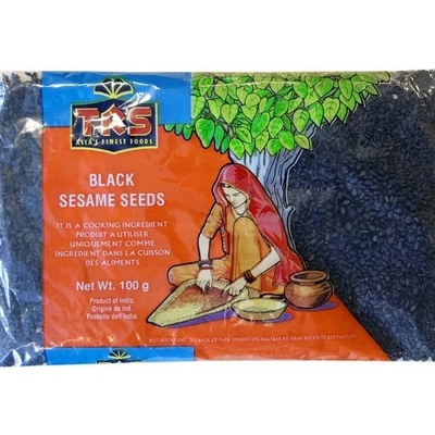 TRS Černý Sezam Celý Black Sesame Seeds 100 g