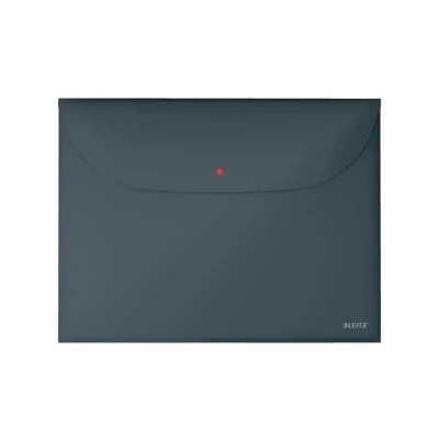 Plastový obal A4 s cvočkom Leitz Cosy zamatovo sivá 3 ks