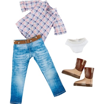 Kruselings Комплект дрехи за кукла Kruselings - Родео костюм (KR126880)