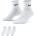 Nike Мъжки чорапи Nike Three Pack Quarter Socks Mens - White/Black