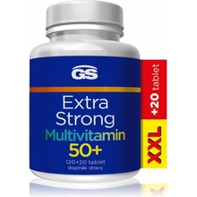 GS Extra Strong Multivitamin 50+ s multivitamínovým komplexom 140 tabliet