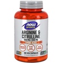 Now Foods Arginin + Citrulin 500 250 mg 120 rostlinných kapslí
