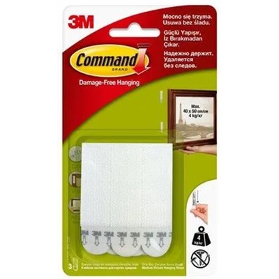 COMMAND Самозалепваща лента с велкро, M, 3M SCOTCH "Command" 7100100461 (7100100461)