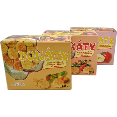 Natural Jihlava Ovsené sušienky Dukáty Natural - Ovsené sušienky s goji a kokosom 150 g