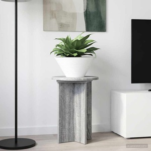 vidaXL Стойка за растения 2 бр. Сива сонома Ø29, 5 x 40 см (899741)
